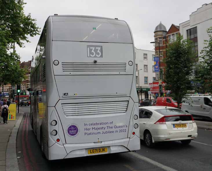 Arriva BYD DD Alexander Dennis Enviro400EV EA1 Platinum Jubilee